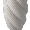Vase in geschwungener Form