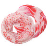 2 Damen Rundschals mit Allover-Print