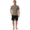 Herren Schlafshirt mit Rundhals
