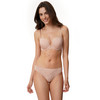 2 Damen Strings im Brazilian-Stil mit Spitze