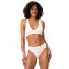Damen Seamless-Bustier mit Rippstruktur