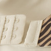 Naadloze bustier voor dames met zebraprint