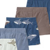 5 boxershorts voor jongens met haaimotieven