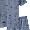 Shorty voor jongens met gamingprints