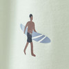 Jungen Shorty mit Surf-Motiv