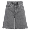 Damen Bermuda-Shorts in Denim-Optik