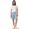 Damen Bermuda-Shorts in Denim-Optik