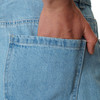 Damen Bermuda-Shorts in Denim-Optik
