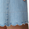 Damen Bermuda-Shorts in Denim-Optik