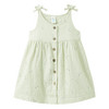 Baby Musselin-Kleid mit Knöpfen