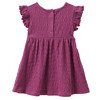 Baby Kleid mit Struktur-Muster