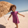 Baby Kleid mit Struktur-Muster