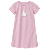 Meisjesnachthemd met alpaca-print