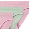 3 Mädchen Slips mit Rippstruktur