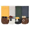 4 Paar Jungen Sneaker-Socken im Set