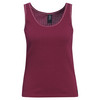 Damen Top mit Rippstruktur