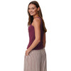 Damen Top mit Rippstruktur