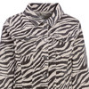 Jeansjas voor dames met dierenprint