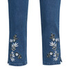 3/4 Damen Trachtenhose mit Stickereien