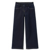 3 Mädchen Wide-Leg-Jeans mit Stretch-Bund
