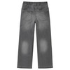 3 Mädchen Wide-Leg-Jeans mit Stretch-Bund