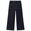 3 Mädchen Wide-Leg-Jeans mit Stretch-Bund