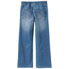 3 Mädchen Wide-Leg-Jeans mit Stretch-Bund