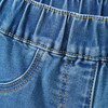 3 Mädchen Wide-Leg-Jeans mit Stretch-Bund