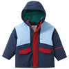 Jungen Schneejacke mit Farbteilern