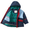Jungen Schneejacke mit Farbteilern