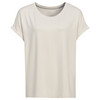 Dames-T-shirt met vaste turn-ups