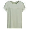 Damen T-Shirt mit fixierten Turn-ups