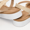 Damen Sandalen in Häkel-Optik