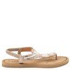 Damen Zehensandalen mit Perlen