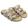 Damen Sandalen mit floralem Muster