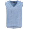Damen Bluse in Denim-Optik