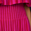 Damen Kleid in Crinkle-Optik