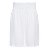 Damen Bermuda-Shorts aus Viskose-Leinen-Mix