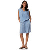 Damen Bermuda-Shorts in Denim-Optik
