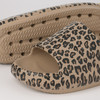 Damen Badeslipper mit Leo-Muster