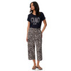 Damen Culotte aus Viskose-Mix