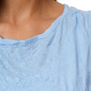 Damen Top in Crash-Optik