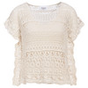Damen Spitzenbluse mit Top