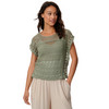 Damen Spitzenbluse mit Top