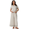 Damen Musselin-Bluse mit Knotendetail