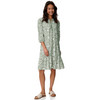 Damen Kleid mit Allover-Muster