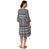 Damen Tunika-Kleid mit Allover-Muster