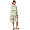 Damen Tunika-Kleid mit Allover-Muster
