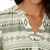 Damen Tunika-Kleid mit Allover-Muster