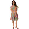 Damen Musselin-Kleid im Tunika-Stil